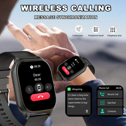 Smart watch, wireless calling/dial, multi-Sportminder, for iPhone/Andriod