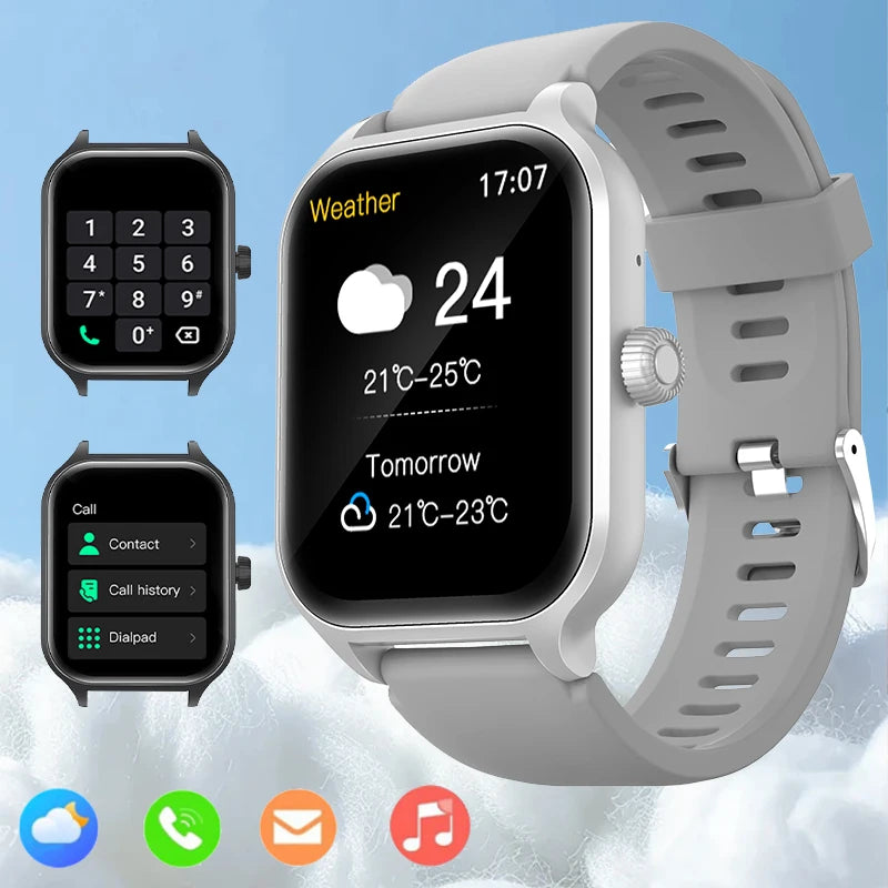 Smart watch, wireless calling/dial, multi-Sportminder, for iPhone/Andriod