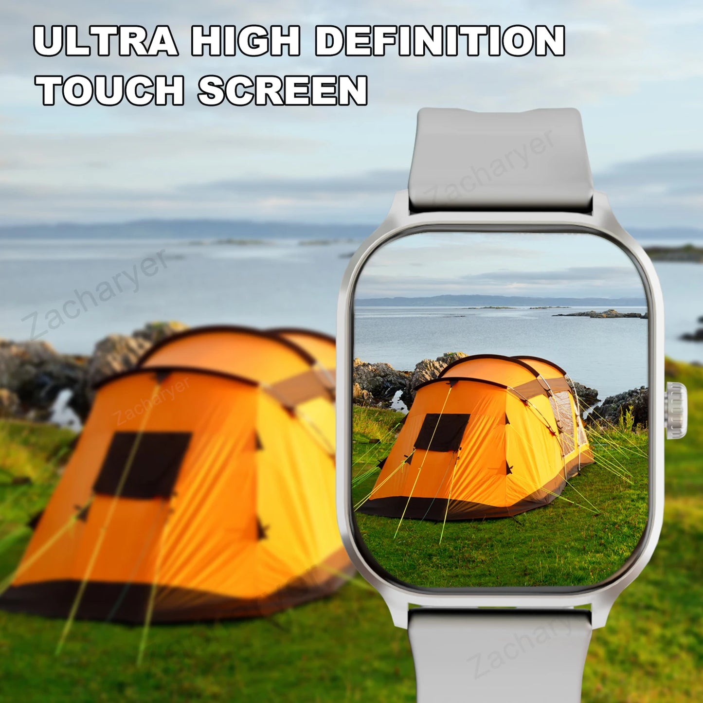 Smart watch, wireless calling/dial, multi-Sportminder, for iPhone/Andriod